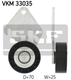 Купити Шків натяжіння SKF vkm33035 (фото1) підбір по VIN коду, ціна 1519 грн.