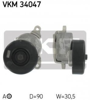 Натяг паса Ford Mondeo SKF vkm 34047