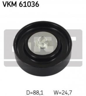 Купить Ролик модуля натяжителя ремня Toyota Yaris SKF vkm 61036 (фото1) подбор по VIN коду, цена 1223 грн.