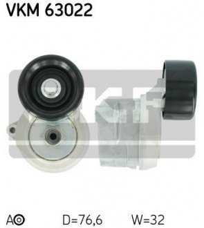 Натяжной ролик SKF vkm 63022