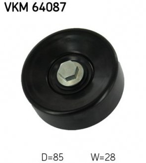Купить Обводний ролик KIA Ceed, Pro Ceed, Hyundai I30 SKF vkm 64087 (фото1) подбор по VIN коду, цена 360 грн.