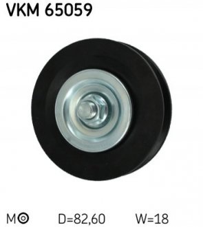 Купить Роликовый модуль натяжителя ремня Mitsubishi Pajero SKF vkm 65059 (фото1) подбор по VIN коду, цена 733 грн.