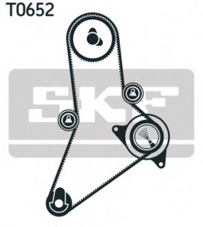 Комплект (ремень+ролики)) SKF vkma 02384