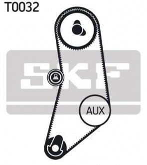 Роликовый модуль натяжителя ремня (ролик, ремень) BMW E21, E30, E12, E28, E34 SKF vkma 08110