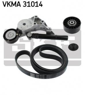 Комплект дорожного ремня SKF vkma 31014