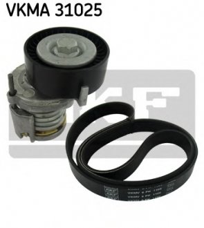 Комплект доріжкового ремня SKF vkma 31025