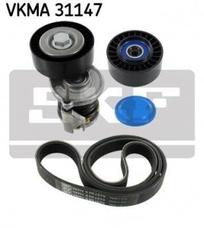 Комплект дорожного ремня SKF vkma 31147