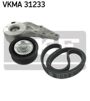 Роликовий модуль натягувача ременя (ролик, ремінь) SKF vkma 31233
