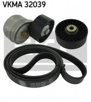 Комплект дорожного ремня SKF vkma 32039