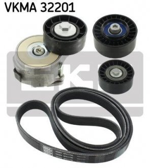 Комплект (ремінь+ролики) SKF vkma 32201