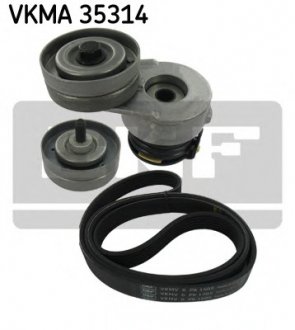 Купить Комплект дорожного ремня Opel Astra, Zafira SKF vkma 35314 (фото1) подбор по VIN коду, цена 9112 грн.