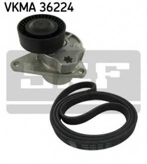 Комплект дорожного ремня SKF vkma 36224