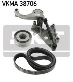 Комплект (ремень+ролики)) Mini Cooper SKF vkma 38706