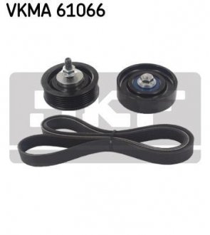 Купити Комплект (ремінь+ролики))) Toyota Yaris SKF vkma 61066 (фото1) підбір по VIN коду, ціна 5969 грн.