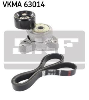 Роликовий модуль натягувача ременя (ролик, ремінь) SKF vkma 63014