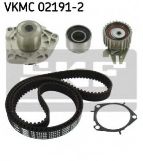 Комплект (ремень+ролик+насос) SKF vkmc 02191-2