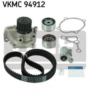 Комплект (ремень+ролик+насос) Mazda 323, 626 SKF vkmc 94912