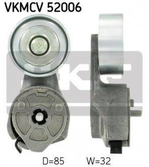 Ролик з натягувачем APV1084 D=85, W=32 SKF vkmcv 52006