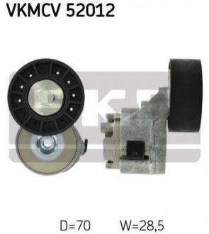 Ролик натяжний SKF vkmcv 52012