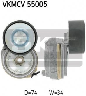 Купити Ролик натяжний SKF vkmcv55005 (фото1) підбір по VIN коду, ціна 2547 грн.