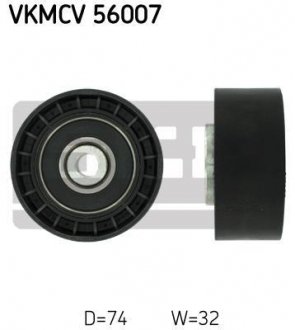 Купити Ролик APV1121 D=74, W=32 SKF vkmcv 56007 (фото1) підбір по VIN коду, ціна 1193 грн.