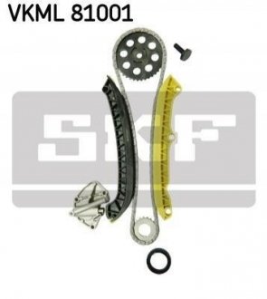 Купити Комплект ланцюг натягувач Volkswagen Polo, Skoda Fabia, Seat Ibiza SKF vkml 81001 (фото1) підбір по VIN коду, ціна 4514 грн.