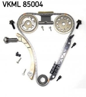 Купить Комплект приводной цепи Opel Vectra, Zafira SKF vkml 85004 (фото1) подбор по VIN коду, цена 6734 грн.
