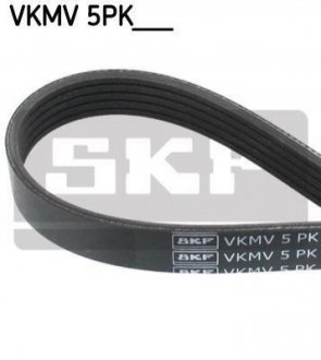 Купить Ремень поликлиновый 5PK1290 Mercedes W168 SKF vkmv 5pk1290 (фото1) подбор по VIN коду, цена 494 грн.
