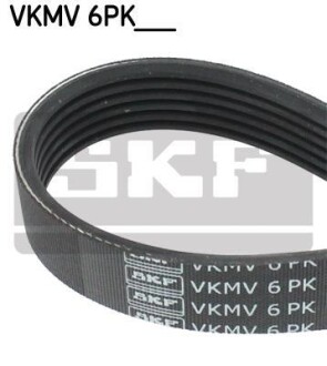 Ремінь поліклиновий SKF vkmv 6pk1035