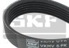 Купити Ремінь Peugeot 206, Citroen Xsara, Berlingo, Peugeot 306, Citroen Jumpy, Peugeot Partner, Fiat Scudo, Peugeot Expert SKF vkmv 6pk1437 (фото1) підбір по VIN коду, ціна 502 грн.