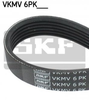 Купить Поликлиновый ремень Ford Escort SKF vkmv 6pk1674 (фото1) подбор по VIN коду, цена 515 грн.