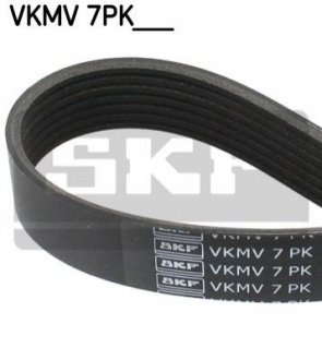 Пас приводной с длиной круга более 60см, но не более 180см SKF vkmv7pk1705