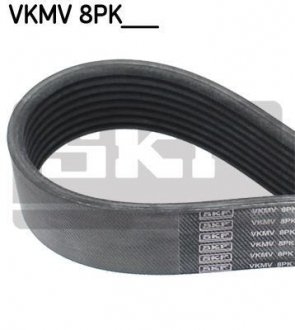 РЕМІНЬ ПОЛИКЛИНОВИЙ 8PK1226 SKF vkmv 8pk1226