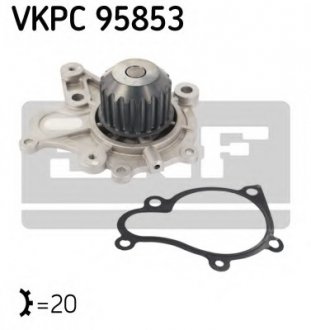 Водяна помпа Hyundai Elantra, Trajet, Santa Fe, Matrix, Accent, Getz, KIA Carens, Cerato, Hyundai Tucson, KIA Sportage, Ceed SKF vkpc 95853