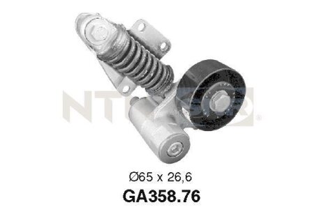 Шків натяжіння SNR NTN ga35876
