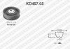 Купити Комплект ременя ГРМ Audi 80, 100, Volkswagen Golf, Jetta, Passat, Scirocco, Corrado, Transporter, Vento, Seat Toledo, Ibiza SNR NTN kd457.05 (фото1) підбір по VIN коду, ціна 762 грн.