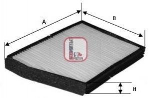 Фільтр салону Renault Laguna I 95-01 SOFIMA s3018C