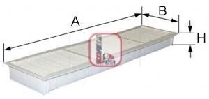 Фільтр салону Mini Mini 01-08 SOFIMA s 3101 C