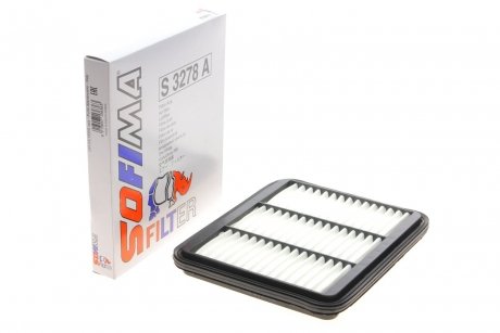 Купить Фильтр воздушный SOFIMA s3278A (фото1) подбор по VIN коду, цена 299 грн.