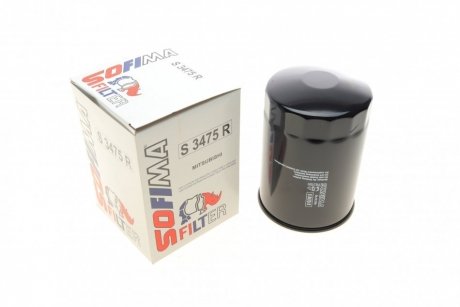 Купити Фільтр масляний Mitsubishi Pajero SOFIMA s 3475 R (фото1) підбір по VIN коду, ціна 443 грн.