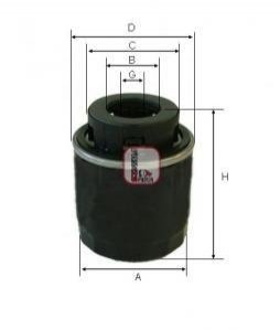 Фільтр масляний SOFIMA s3494R