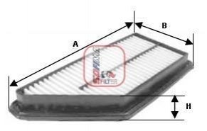 Фильтр воздушный Honda Civic SOFIMA s 3619 A