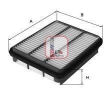 Купить Фильтр воздушный SOFIMA s3652A (фото1) подбор по VIN коду, цена 843 грн.