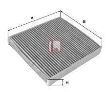 Фільтр салону VW/SEAT/SKODA/AUDI "1,2-1,5 "02-11 SOFIMA s4114CA