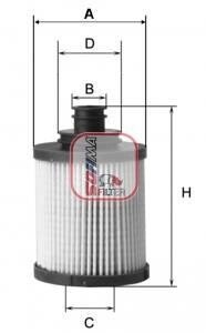 Фільтр масляний Porsche Boxster/Cayman 2.0/2.5 16- (OE line) SOFIMA s 5149 PE