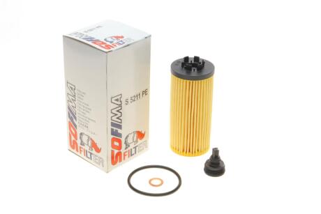Фільтр масляний BMW X1 (F48)/1 (F40) /2 (F45/F46) 1.5-2.0 14- (B38/B47/B48) SOFIMA s 5211 PE