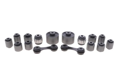 Комплект сайлентблоків задньої підвіски Opel Vectra C 02-05 (14шт) (+ 2 тяги стабілізатора) Solgy 201420