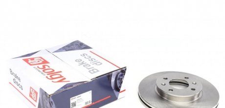Купить Тормозной диск (передний) Hyundai Accent III 05-10/Kia Rio II 05- (256x22) Hyundai I20, KIA Rio, Hyundai Accent Solgy 208060 (фото1) подбор по VIN коду, цена 837 грн.