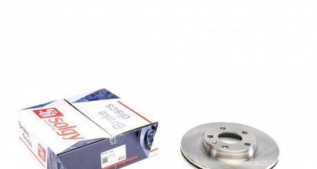 Тормозной диск (передний) VW Passat 96-05 (280x22) Audi A4, Volkswagen Passat Solgy 208088