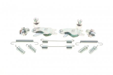 Ремкомплект колодок ручника MB Sprinter/VW Crafter 06- (комплект L+R + пружинки) BMW E91, F30, E90, E93 Solgy 223007
